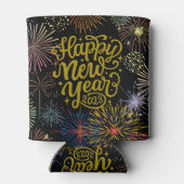 Frohes neues Jahr 2023 Thunder_Cove Dosenkühler (Rückseite)