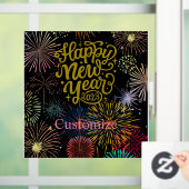 Frohes neues Jahr 2023 Thunder_Cove Fensteraufkleber (Zuhause)