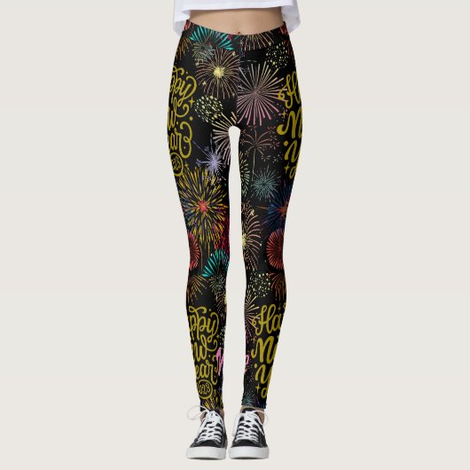 Frohes neues Jahr 2023 Thunder_Cove Leggings (Vorderseite)