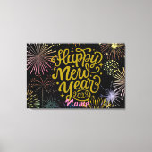 Frohes neues Jahr 2023 Thunder_Cove Leinwanddruck (Vorderseite)