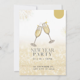 Frohes neues Jahr 2024 - Einladung