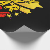 Frohes neues Jahr 2024 Geschenkpapier (Ecke)