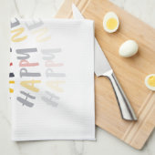 Frohes neues Jahr 2024 Geschirrtuch (Viertel Falte)