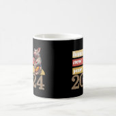 Frohes neues Jahr 2024 Kaffeetasse (Mittel)