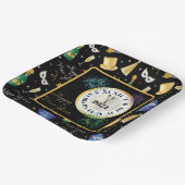 Frohes neues Jahr 2024 Pappteller (Gewinkelt)