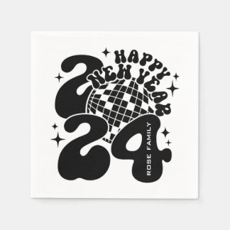 Frohes neues Jahr 2024 Serviette