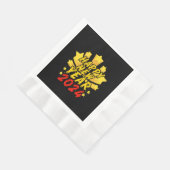 Frohes neues Jahr 2024 Serviette (Ecke)