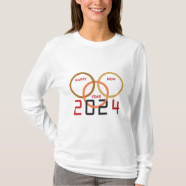 Frohes neues Jahr 2024 T-Shirt