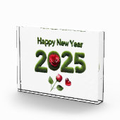 Frohes neues Jahr 2025 Fotoblock (Rechts)
