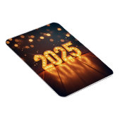 Frohes neues Jahr 2025 Magnet (Rechte Seite)