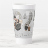 Frohes neues Jahr 2025 Milchtasse (Vorderseite)