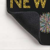 Frohes neues Jahr 2025 Mousepad (Ecke)