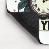 Frohes neues Jahr 2025 Neujahrsfeier Mousepad (Ecke)