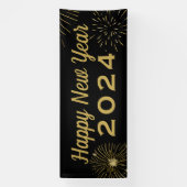 Frohes neues Jahr 2025 Party-Banner Banner (Vertikal)