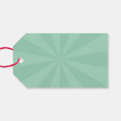 Frohes neues Jahr 2025 Sterne Cartoon Text Geschen Geschenkanhänger (Rückseite Horizontal)