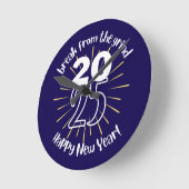 Frohes neues Jahr 2025 - Uhr für die BFTG (Winkel)