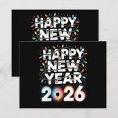 Frohes Neues Jahr 2026 (Vorne/Hinten)