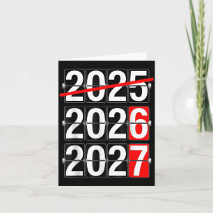 Frohes Neues Jahr 2026 2027 67 Meme Six Seven Lust Karte
