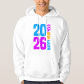 Frohes neues Jahr 2026-34568 Hoodie (Vorderseite)