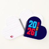 Frohes neues Jahr 2026-34568 Notizblock (Innenseite)