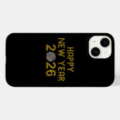 Frohes Neues Jahr 2026 Case-Mate iPhone Hülle (Rückseite (Horizontal))