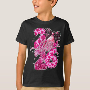 Frohes Neues Jahr 2026 Disco-Kugel-Schleife Silves T-Shirt