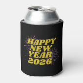 Frohes neues Jahr 2026 Dosenkühler (Kanne Vorderseite)