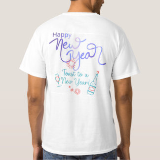 Frohes Neues Jahr 2026 Feier T-Shirt