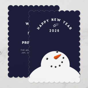 Frohes Neues Jahr 2026 Feiertagskarte