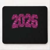 Frohes neues Jahr 2026 Fireworks Party Eve Family Mousepad (Vorne)