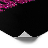 Frohes neues Jahr 2026 Fireworks Party Eve Family Poster (Ecke)