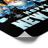 Frohes neues Jahr 2026 Gnomes Family Party Neue Ja Poster (Ecke)
