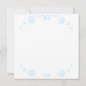 Frohes neues Jahr 2026: Jahr des Pferd-Maskottchen Karte (Rückseite)