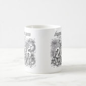 Frohes neues Jahr 2026 Kaffeetasse (Mittel)