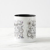 Frohes neues Jahr 2026 Kaffeetasse (Zentrum)