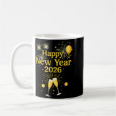 Frohes Neues Jahr 2026 Kaffeetasse (Links)