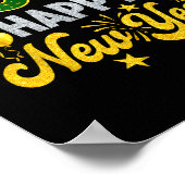 Frohes neues Jahr 2026 - Matching Family Poster (Ecke)