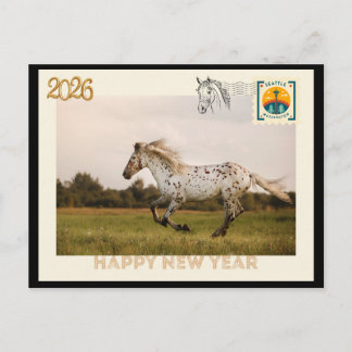 Frohes Neues Jahr 2026 Postkarte