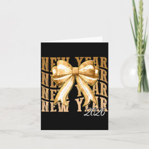 Frohes Neues Jahr 2026 Silvester Coquette Party Go Karte