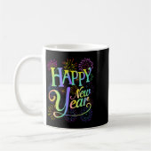 Frohes neues Jahr 2026 Silvester Party Matching F Kaffeetasse (Links)