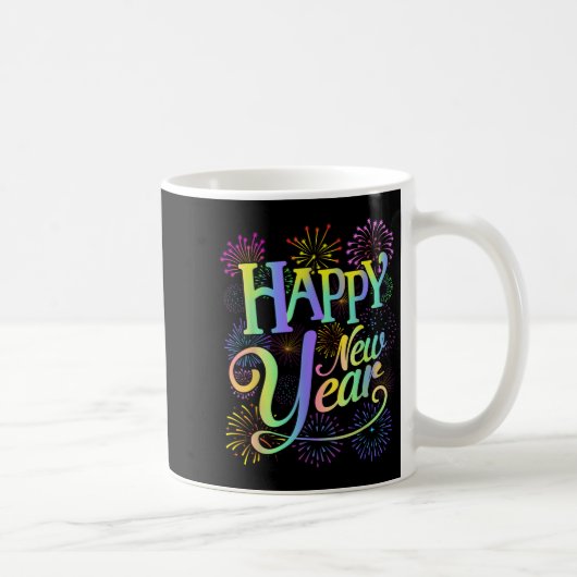 Frohes neues Jahr 2026 Silvester Party Matching F Kaffeetasse (Rechts)