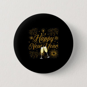 Frohes Neues Jahr 2026 Silvesterparty Countdown Button