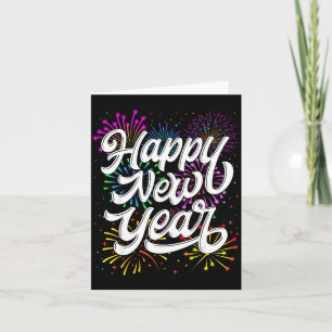Frohes Neues Jahr 2026 Silvesterparty Countdown Karte