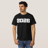 Frohes neues Jahr 2026 T-Shirt (Vorne ganz)
