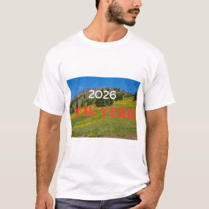 Frohes neues Jahr 2026 T-Shirt - Feier Grafik