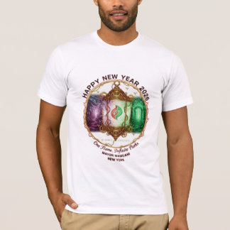 Frohes neues Jahr 2026 T-Shirt | Unendliche Flamme