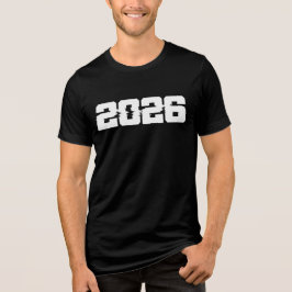 Frohes neues Jahr 2026 Tri-Blend Shirt