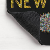 Frohes Neues Jahr 2027 Mousepad (Ecke)