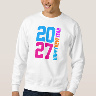 Frohes Neues Jahr 2027 Sweatshirt