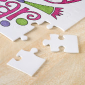 Frohes neues Jahr aus Frisky der Frosch Puzzle (Seite)